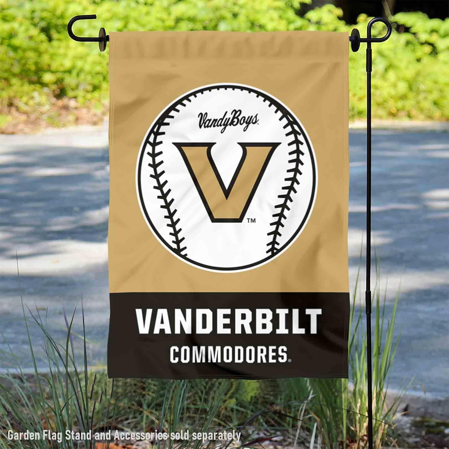 Vanderbilt Commodores Baseball Garden Yard Banner Flag - Image 2