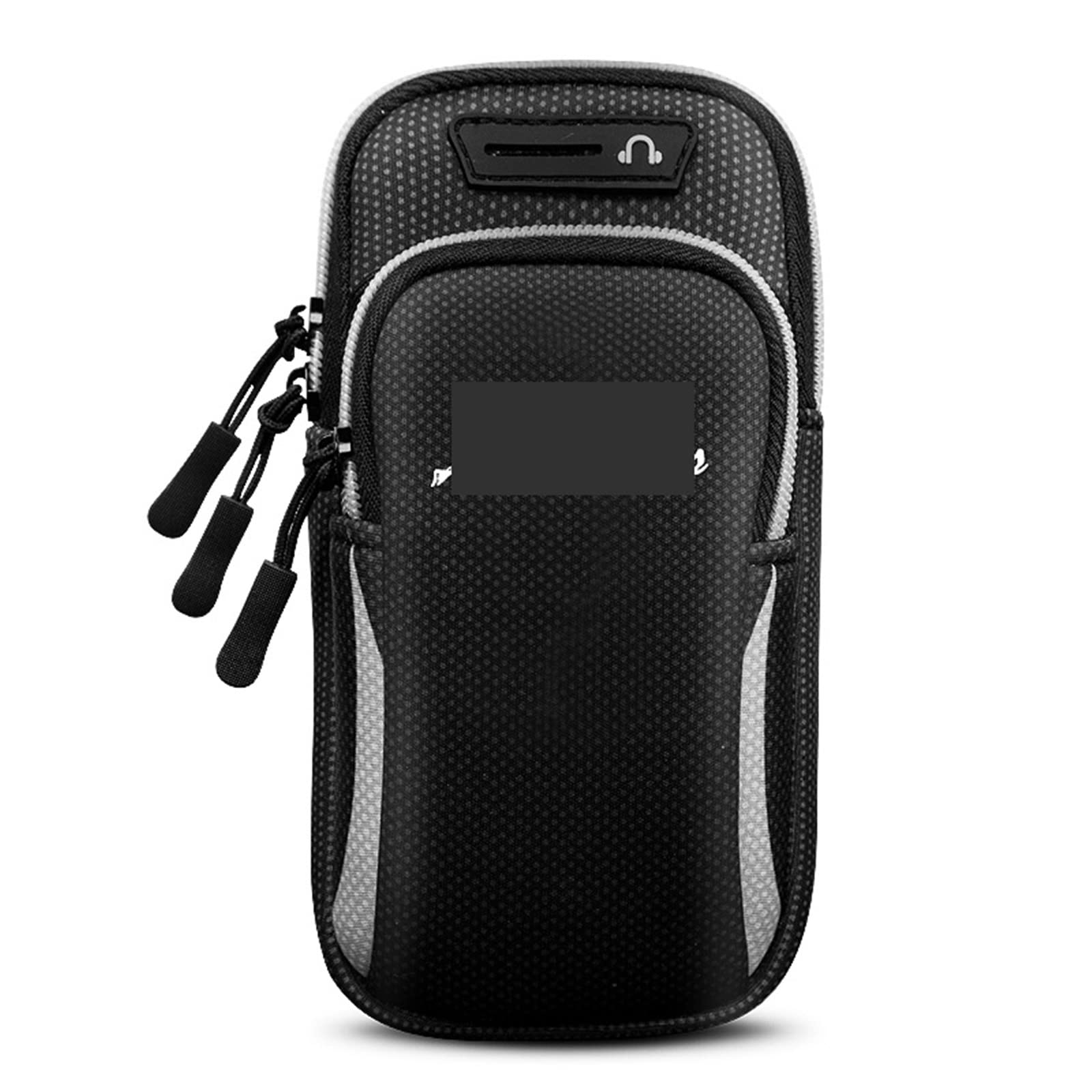 VIZCO Mens Cross Body Bag Sports Running Belts Bag Waterproof Armbands Men Zipper Wallet Pocket Phone Case Bag Holder On Hand Fitness Wrist Arm Bags-image-38