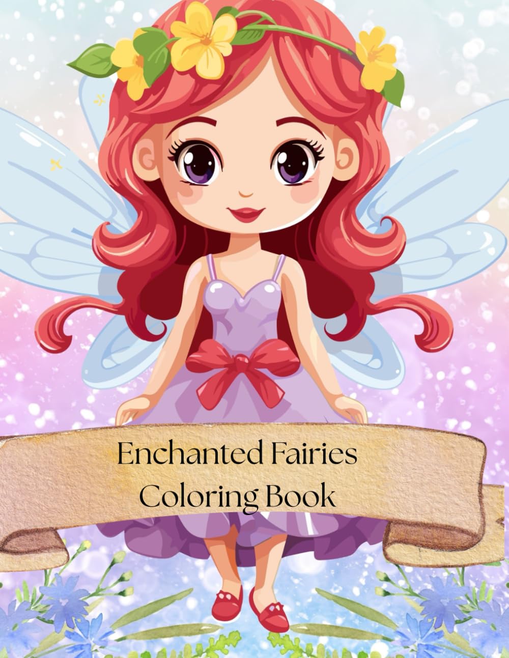 Enchanted Fairies Coloring Book