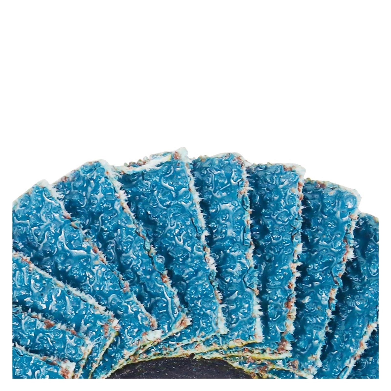12 szt. tarcza klapowa 5.1 cm szybka wymiana cyrkonu tarcza szlifierska z tlenku glinu ziarnistość 40/60/80/120 z podkładką z chwytem 1/10.2 cm (120)
