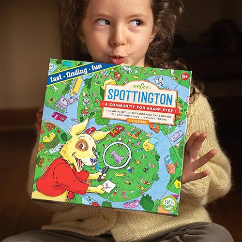 Miniatura 4 de eeBoo: Spottington - Juego de mesa, desarrolla habilidades de observación, enfoque y velocidad, rápido, búsqueda y diversión, para 1 a 6 jugadores,