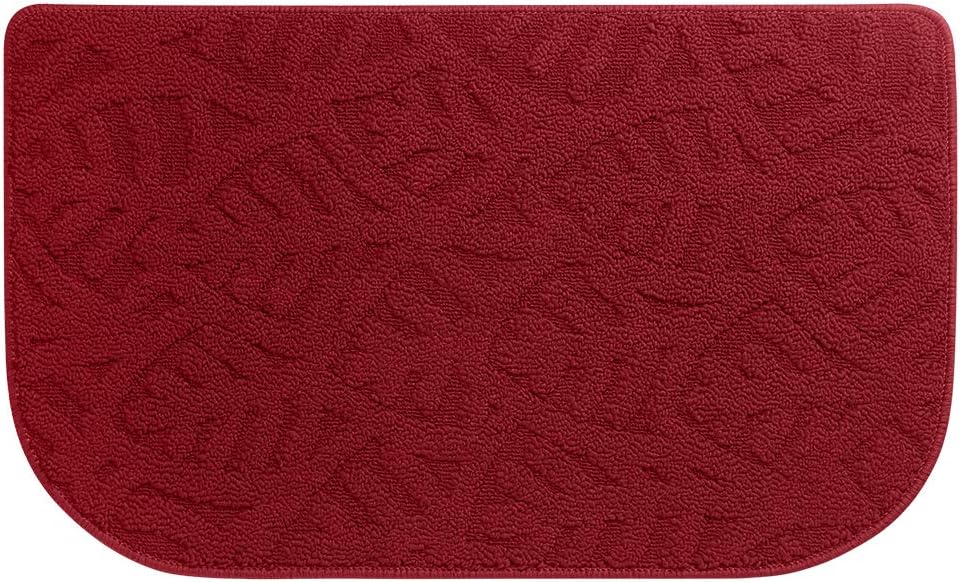 VANZAVANZU Kitchen Rug Mats, 30"x18" Non Slip Kitchen Mat Irregular