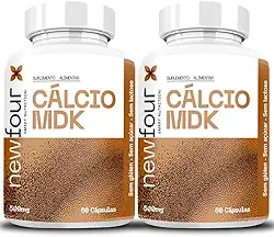 Cálcio MDK, Suplemento Alimentar, 120 cápsulas de 600mg