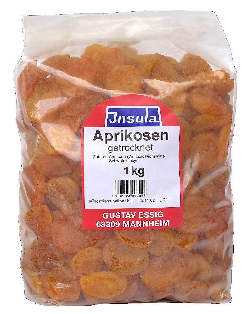 Aprikosen von Insula getrocknet entsteint Trockenfrüchte 1000g