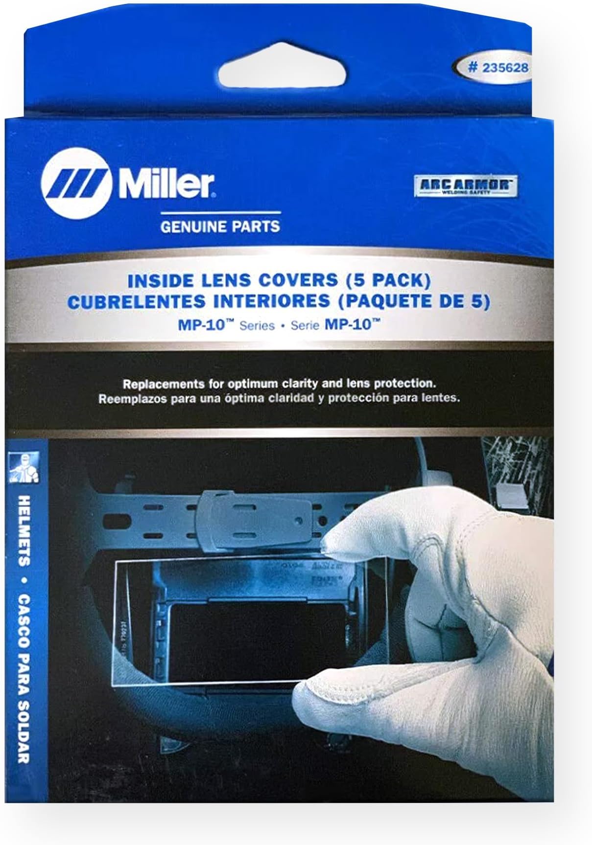 Miller 216326 Elite Front Lens Cover Pkg = 5