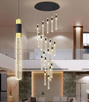 157inch 20-Lights Modern Chandeliers for Living Room LED