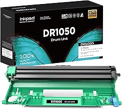iNKPAD DR-1050 Drum compatibile per Brother DR1050 Drum TN-1050 Toner per Brother DCP-1612W MFC-1910W HL-1110 HL-1212W DCP-1610W HL-1210W DCP-1512 MFC-1810 DCP-1510(1 Drum )