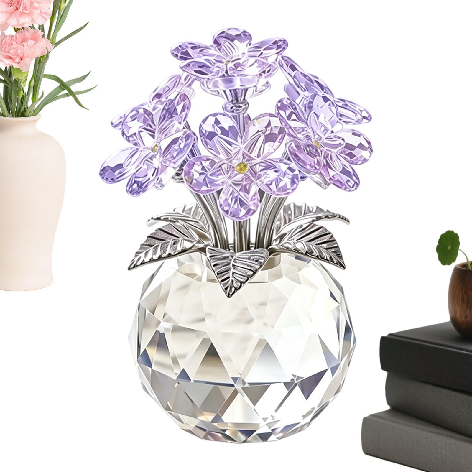 Figurine en art bouquet de table, le cadeau de crémaillère idéal pour salon