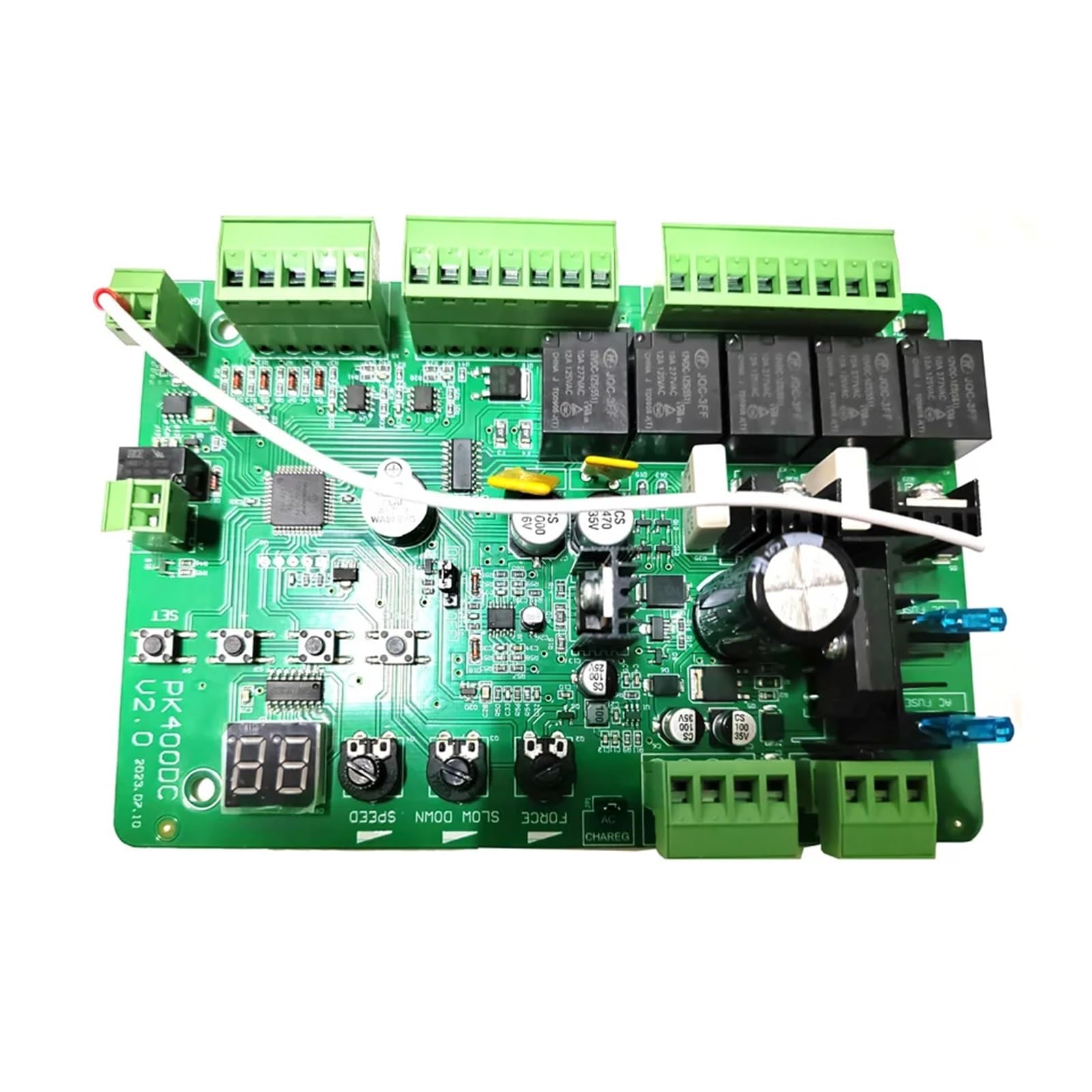 Placa de control for abridor de puerta batiente con motor de 24 V CC, placa de control, placa de circuito impreso de repuesto, placa de control for abridores de puerta automáticos eléctricos para fábr