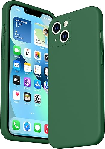 Miniatura 9 de CellEver Funda de silicona duradera para iPhone 13 con material mejorado, protección de cámara de grado profesional, protección contra caídas de