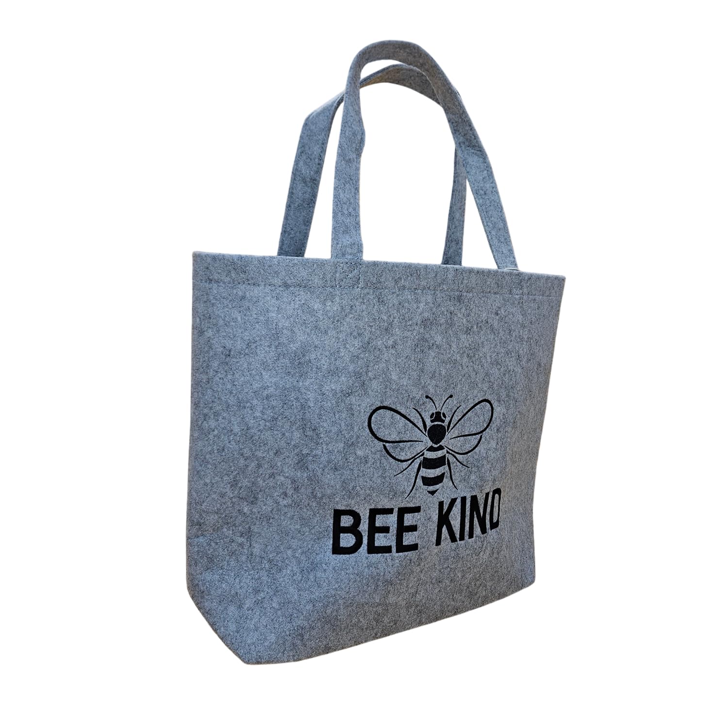 Filztasche Felt Shopper Einkaufstasche groß 49x39 cm 22 Liter Stick Biene BEE KIND