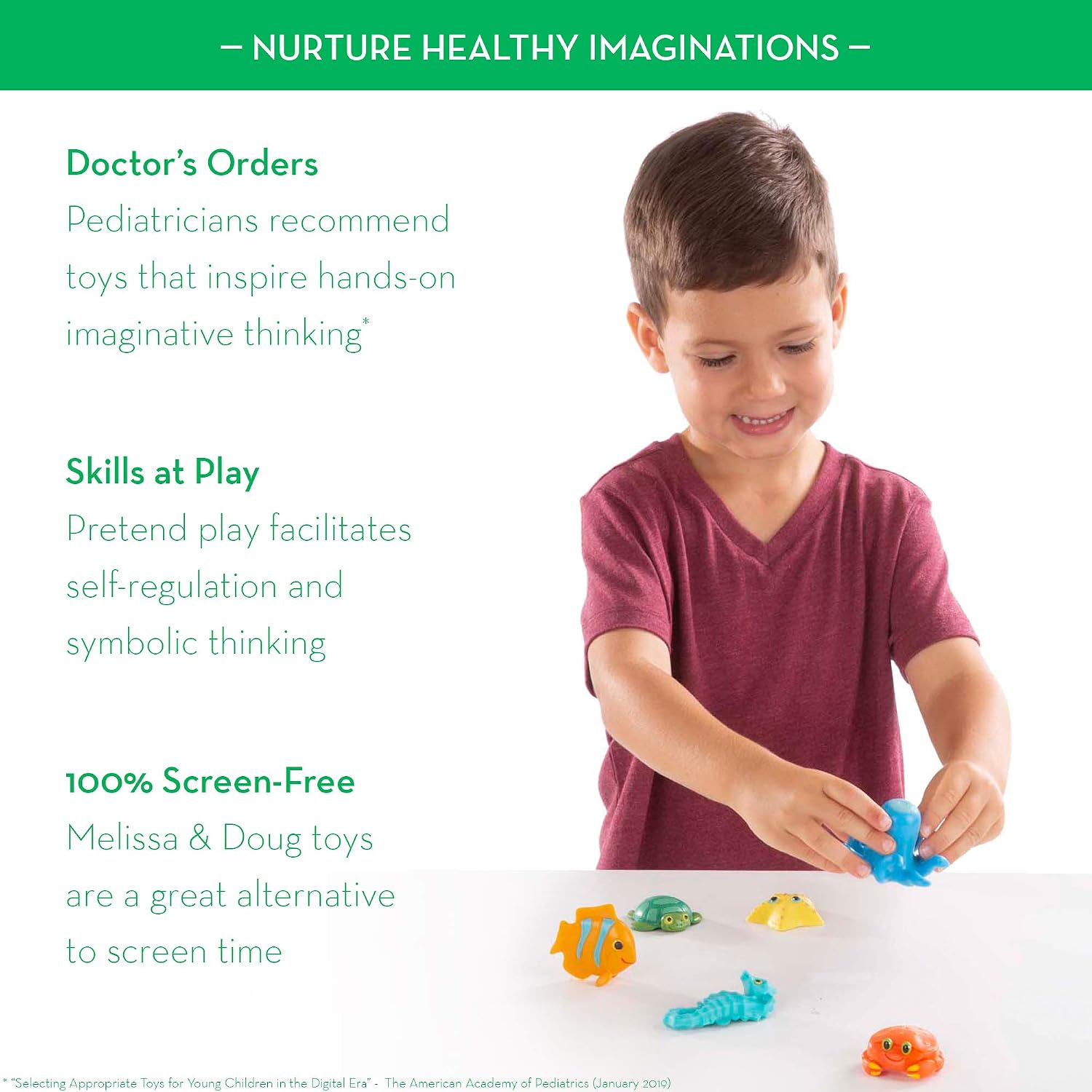 Melissa & Doug Seaside Sidekicks Creature Set