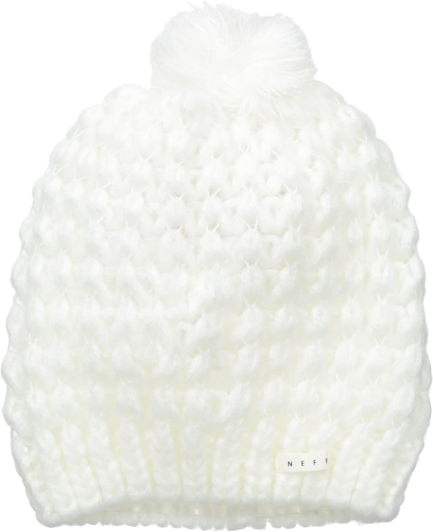 NEFF Women's Jillian Textured Pom Beanie