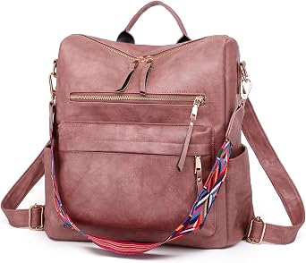 Womens Fashion Backpack Purse for Women Leather Multipurpose Design Ladies Shoulder Bag Travel bag Satchel Handbags