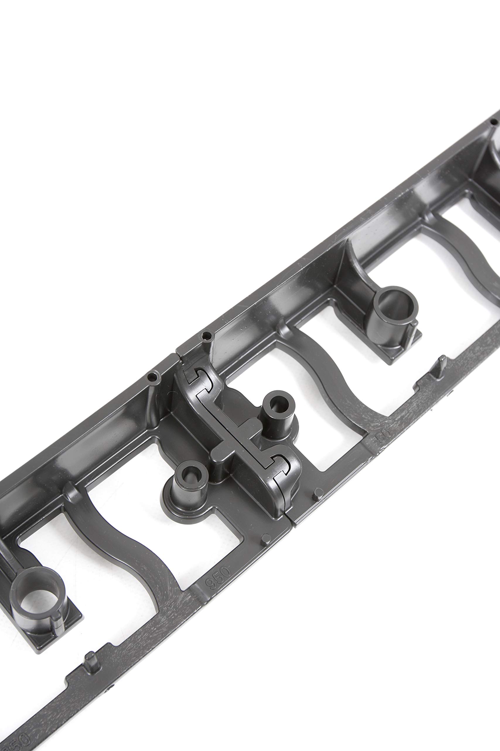 GARDENIX Krawędź trawnika, obrzeże rabatki, obrzeże kostki brukowej, krawędź do koszenia + 3 gwoździe na metr (obrzeże trawnika 45 mm x 80 mm, 8 metrów)