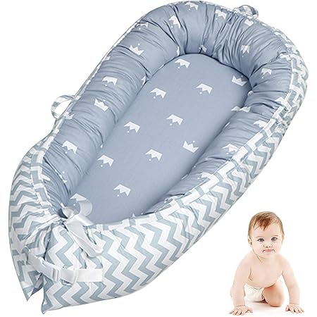 Jukki Babynest Cocon 50x90 Cm Double Face 100 Coton Coussin Matelas Nid De Lit Bebe Doudou Lit Pour Bebe Et Nourrisson Cododo Coussin Amazon Fr Bebe Et Puericulture