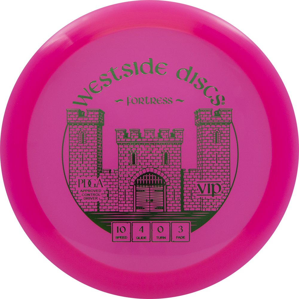 Westside Discs VIP Fortress Distance Driver Golf Disc [Colors May Vary] - 173-176g