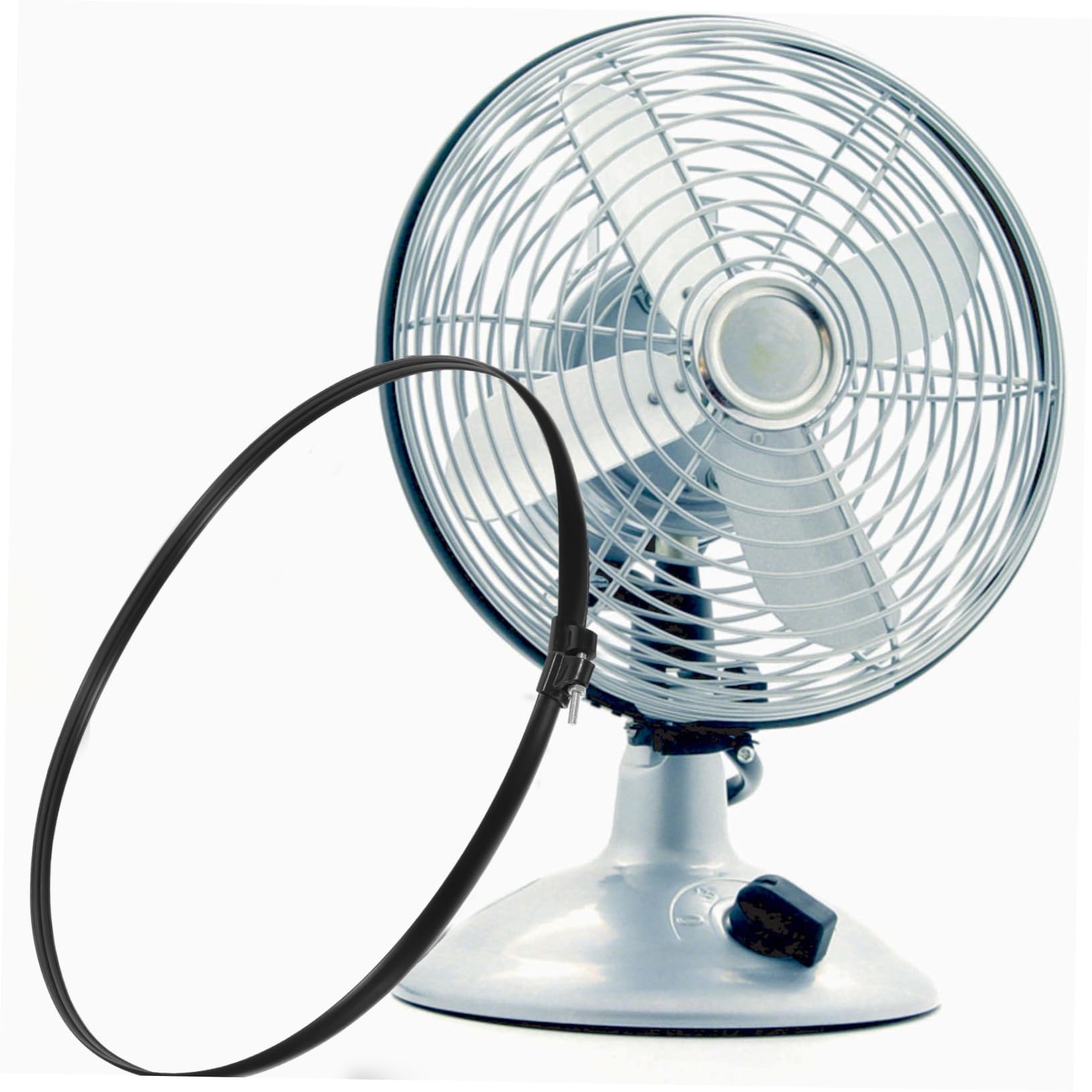 TEMPNAP Elektrischer Ventilator Außenring Aus Kunststoff - Fester Rahmen Für Stand- & Wandventilatoren