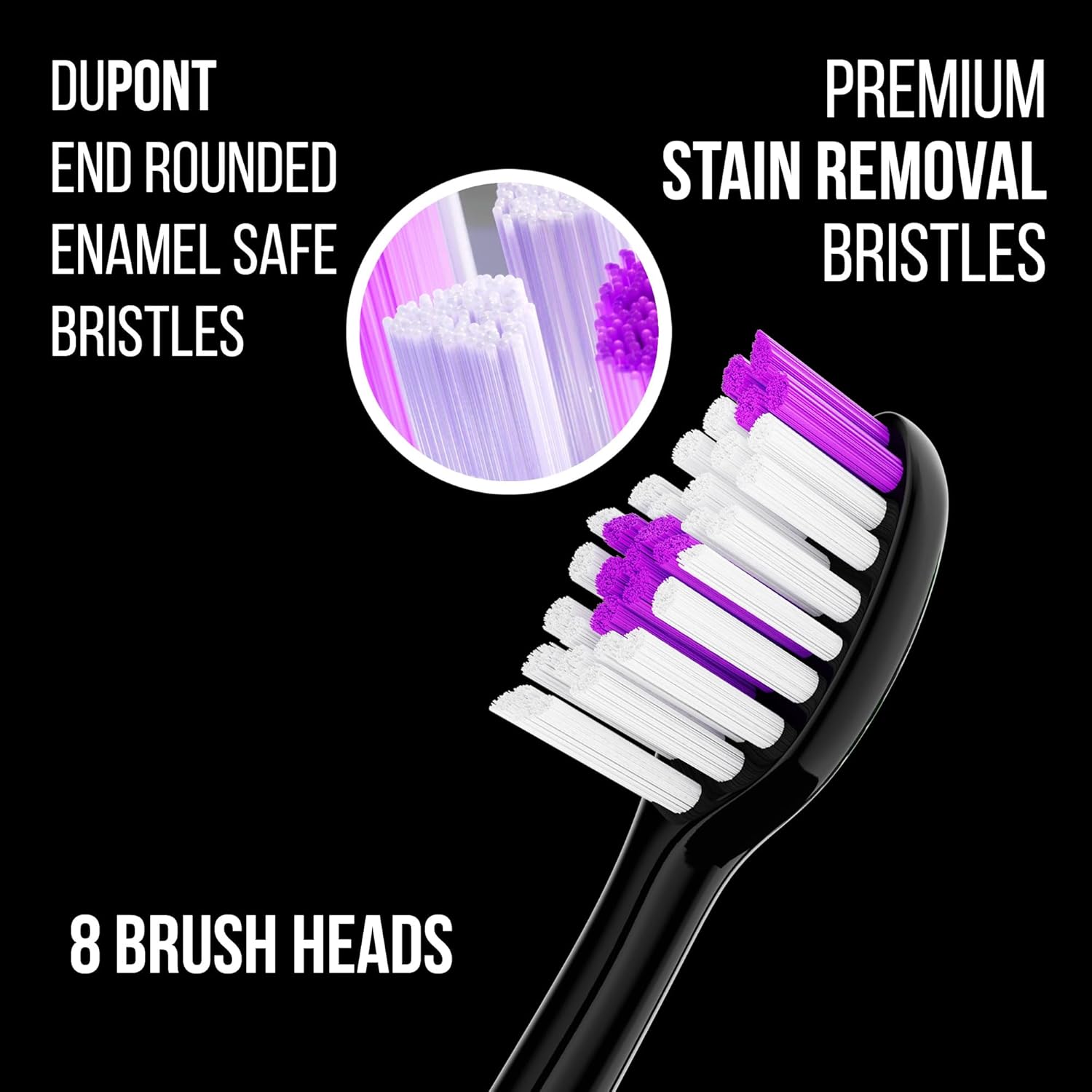 Acteh Sonic Electric Toothbrush Dual Set 5 Modes Smart Timer Long Lasting Battery 2-Toothbrush Set