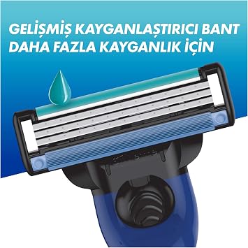 Gillette Mach3 Sport Tıraş Makinesi + 2 Adet Yedek Tıraş Bıçağı