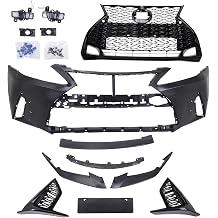 Front Bumper Cover Kit For 2006-2013 Lexus IS250 IS350 Conversion to 2021-up F-Sport