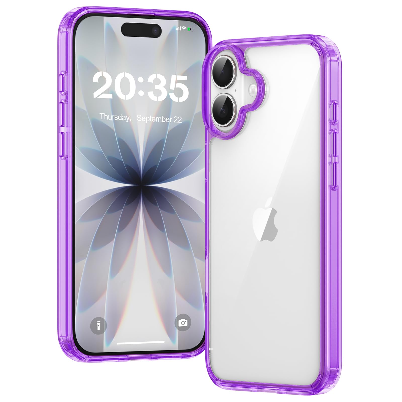 Clear Case for iPhone 15, Ultra Thin, Shockproof TPU Cover, Anti-Yellowing, Crystal Clear, Phone Case for Apple iPhone 15 - Clear — view 471