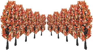 20Pcs Model Trees 8.5cm Plastic Resin Train Layout