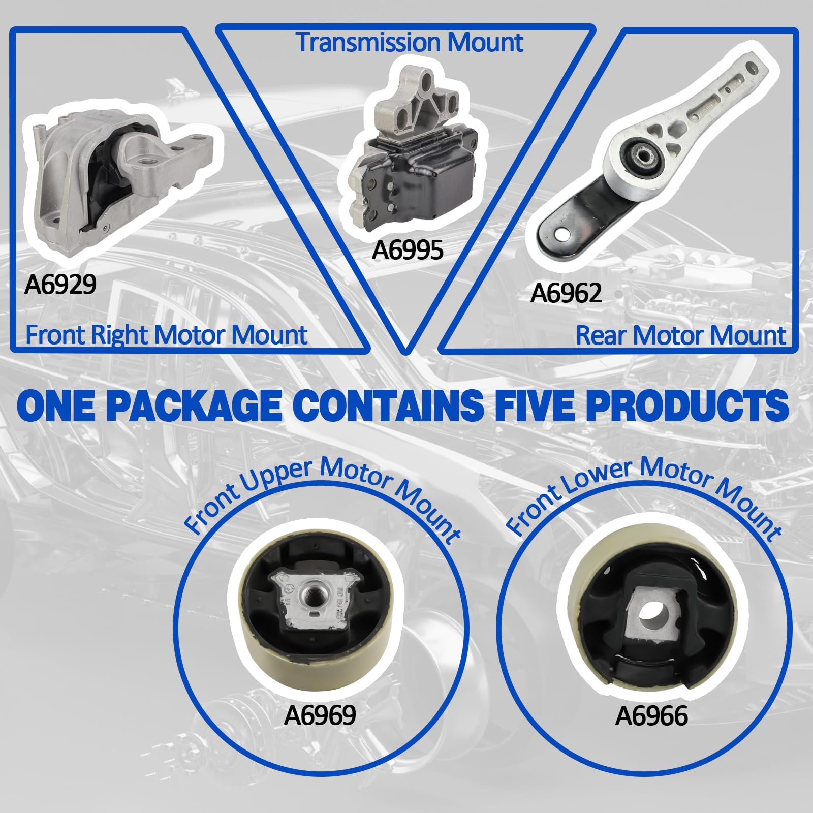 Takayochi エンジンミッションマウントセット Takayochi エンジン