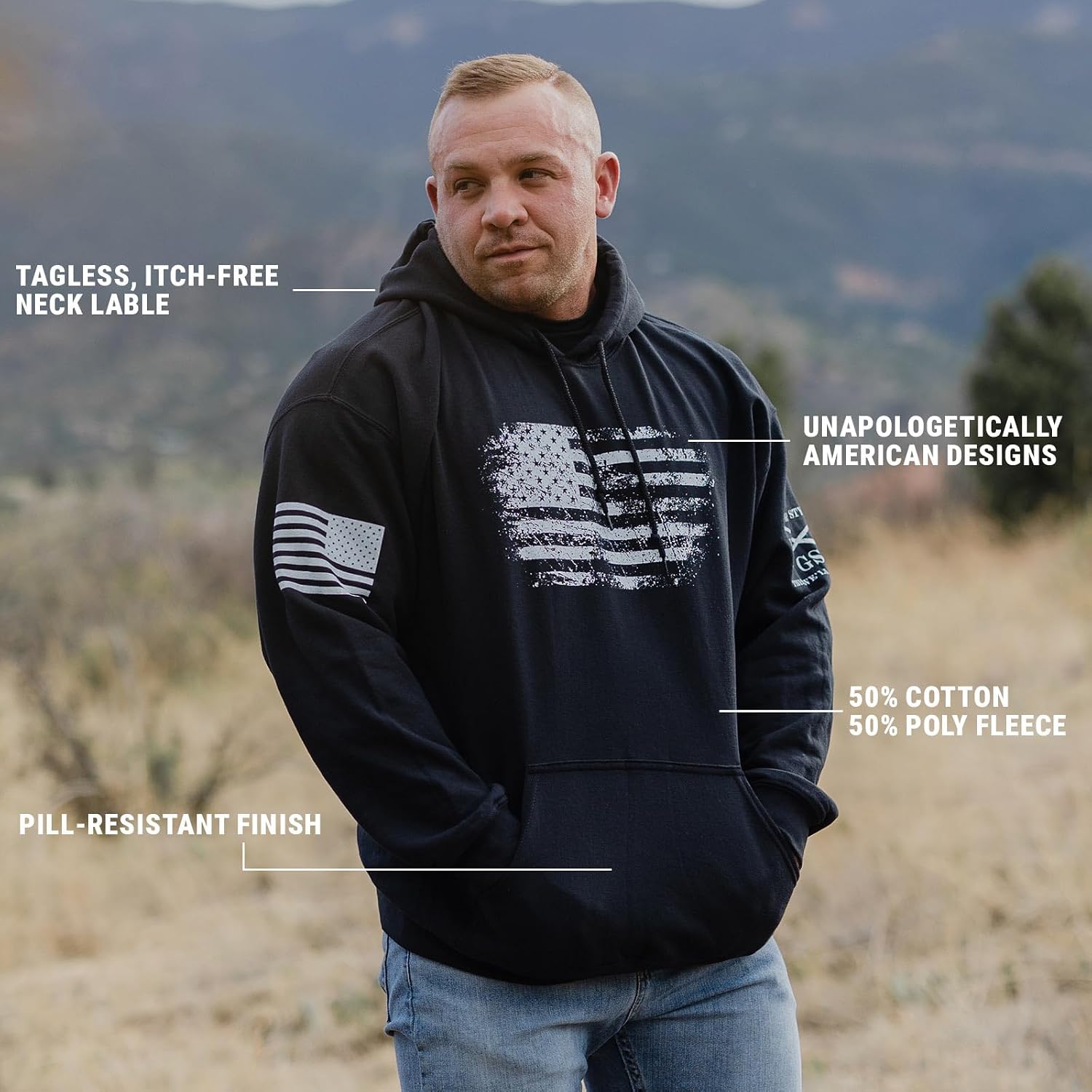Grunt Style Vintage American Hoodie
