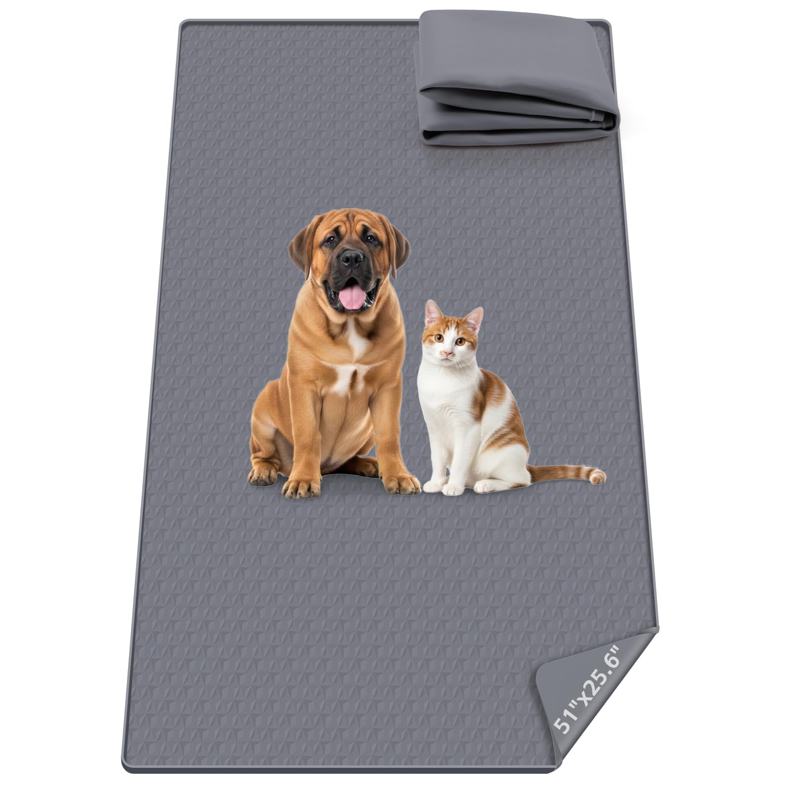 Pee Pad Holder, Kalolary Silicone Dog Training Mat