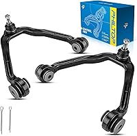 Vista 80 de PHILTOP Kit de suspensión ajustable de elevación de 1-6 pulgadas, 4 piezas de brazos de control superiores e inferiores delanteros compatibles