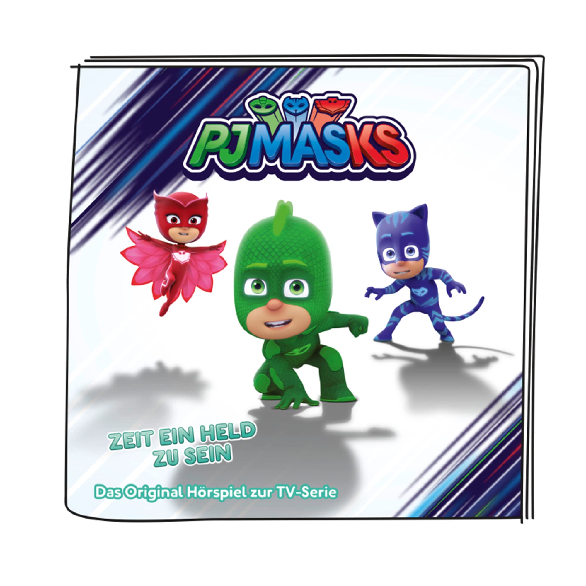 tonies Figurka do słuchania Toniebox, PJ Masks – czas bohater do bycia, słuchowisko dla dzieci od 5 lat, czas odtwarzania ok. 78 minut