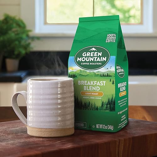 Miniatura 8 de Green Mountain Coffee Roasters - Mezcla de desayuno, café molido, tostado ligero, empaquetado