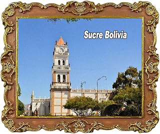 Sucre Bolivia Tourist Souvenir Fridge Magnet City Attractions Refrigerator Decorative Magnets