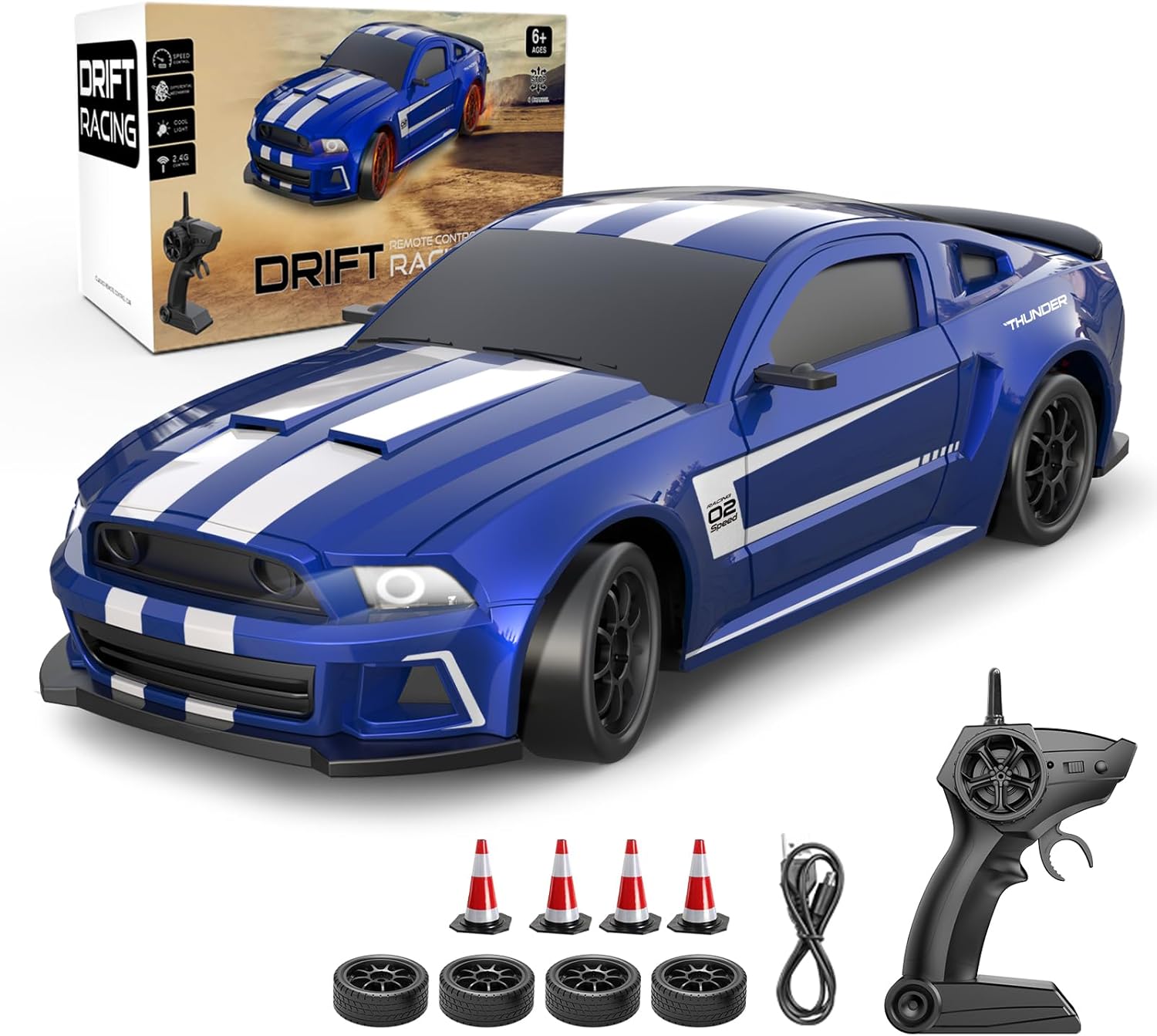 Carox 高速 ラジコンカー ドリフト