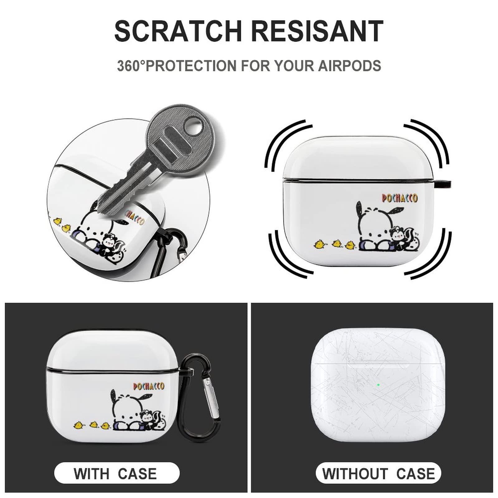 Amazon.co.jp: ポチャッコ Airpods 第3世代 ケース キャラクター