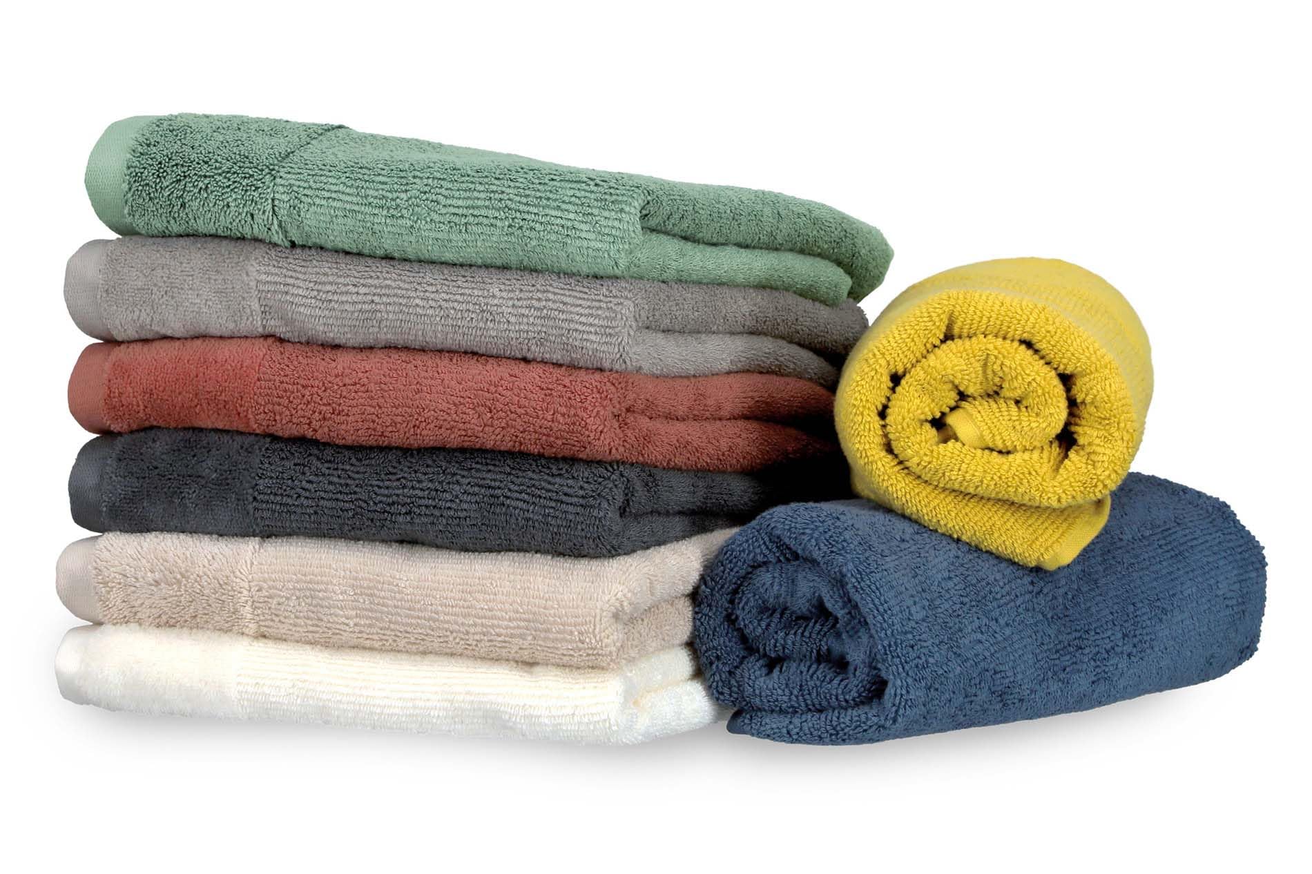 Schöner Wohnen - Asciugamani per ospiti 30x50 cm, color sabbia scuro - Set di asciugamani in spugna da 3 pezzi - Asciugamani in cotone, certificati Öko-Tex - piccoli - per bagno, WC, bambini e