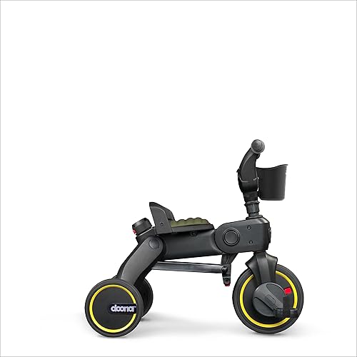 Miniatura 4 de Doona Liki Trike S3 - Triciclo plegable prémium para niños pequeños, triciclo Doona para niños pequeños, triciclo Doona para edades de 10 meses a 3