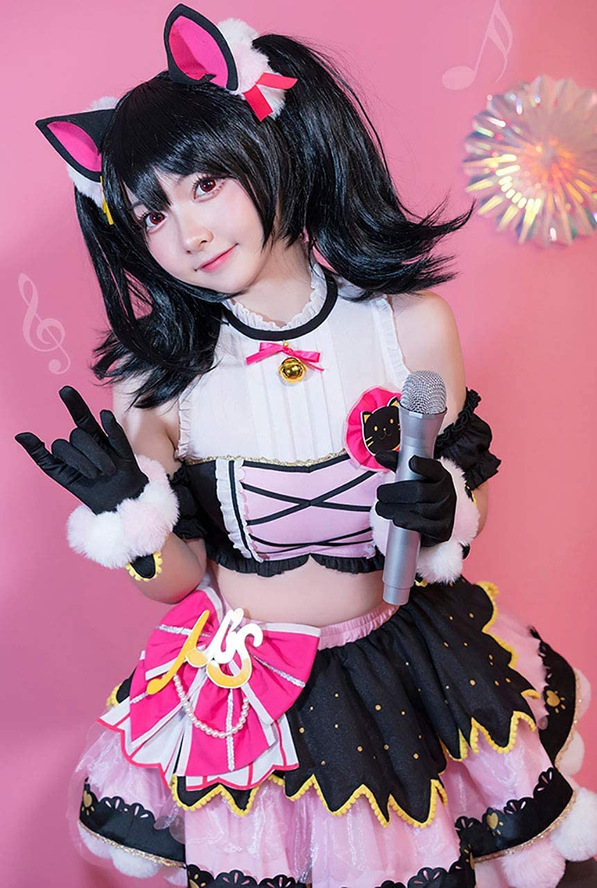 Amazon.co.jp: 漫尚cosplayラブライブ 矢澤にこ コスプレ キャット
