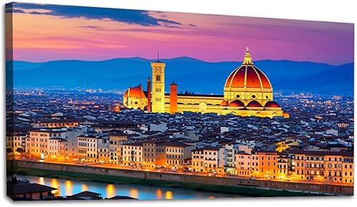 Miniatura 21 de 20"x 40" Canvas Wall Art Rustic Farmhouse Vintage Barn Country Field Landscape Acrylic Paint Framed Pictures Painting Prints Large Wall Art for