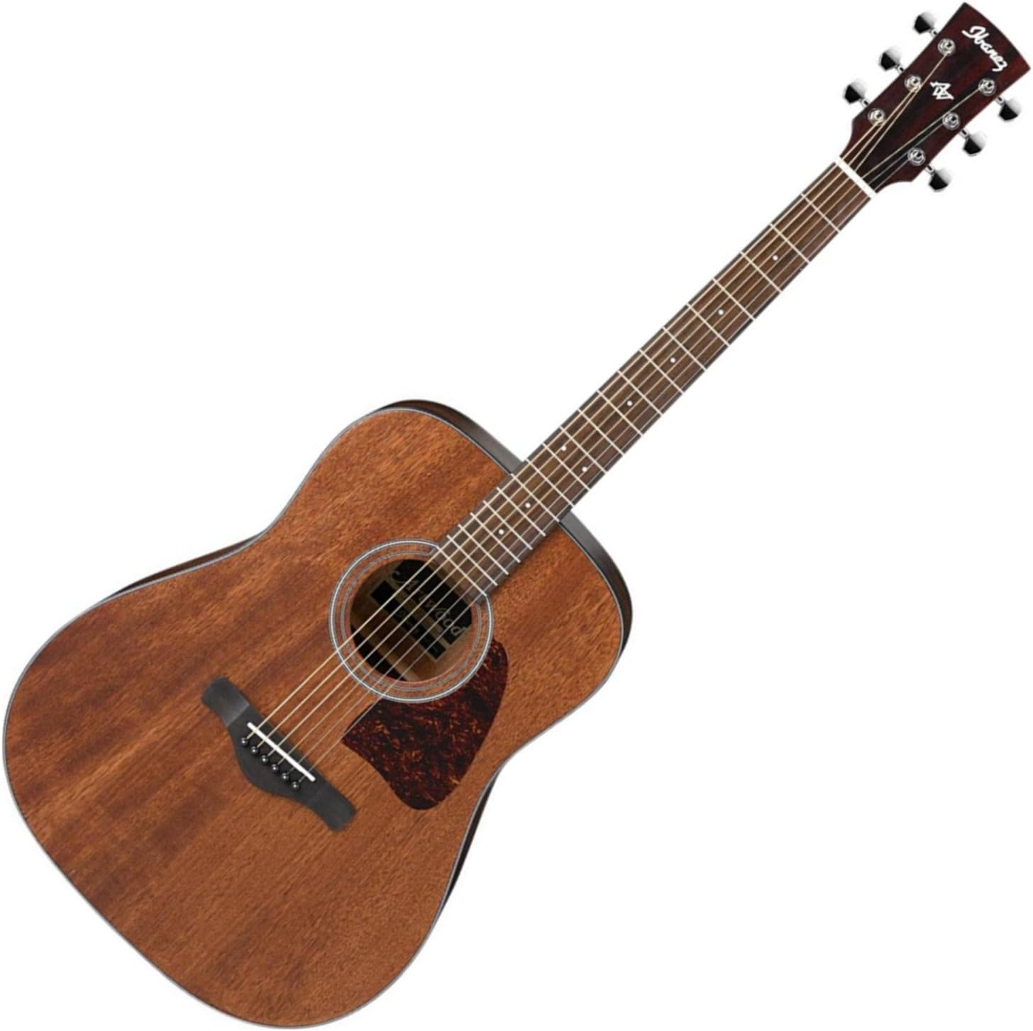 AW54OPN Artwood Solid Top Dreadnought Acoustic Guitar Open Pore Natural