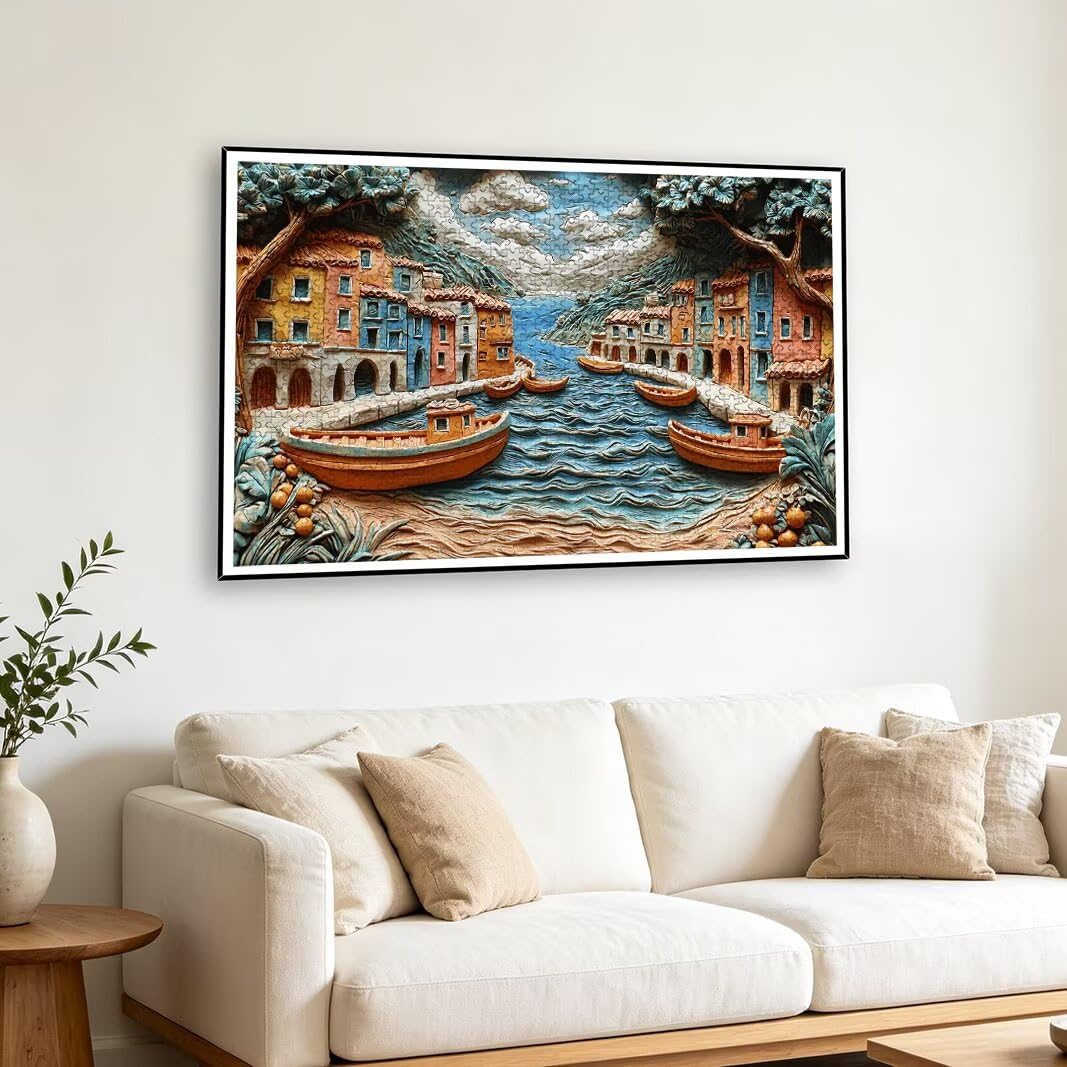 Puzzle Venise, Puzzle 2000 Pièces Adultes, Puzzles pour Décor Murale -2801