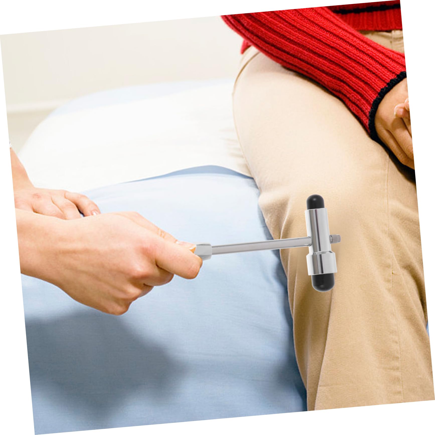 SOLUSTRE 4stücke Neurologischer Hammer Ergonomischer Reflexhammer Für Präzise Neurologische Tests Leicht Und Handlich Für Fachkräfte Und Studenten