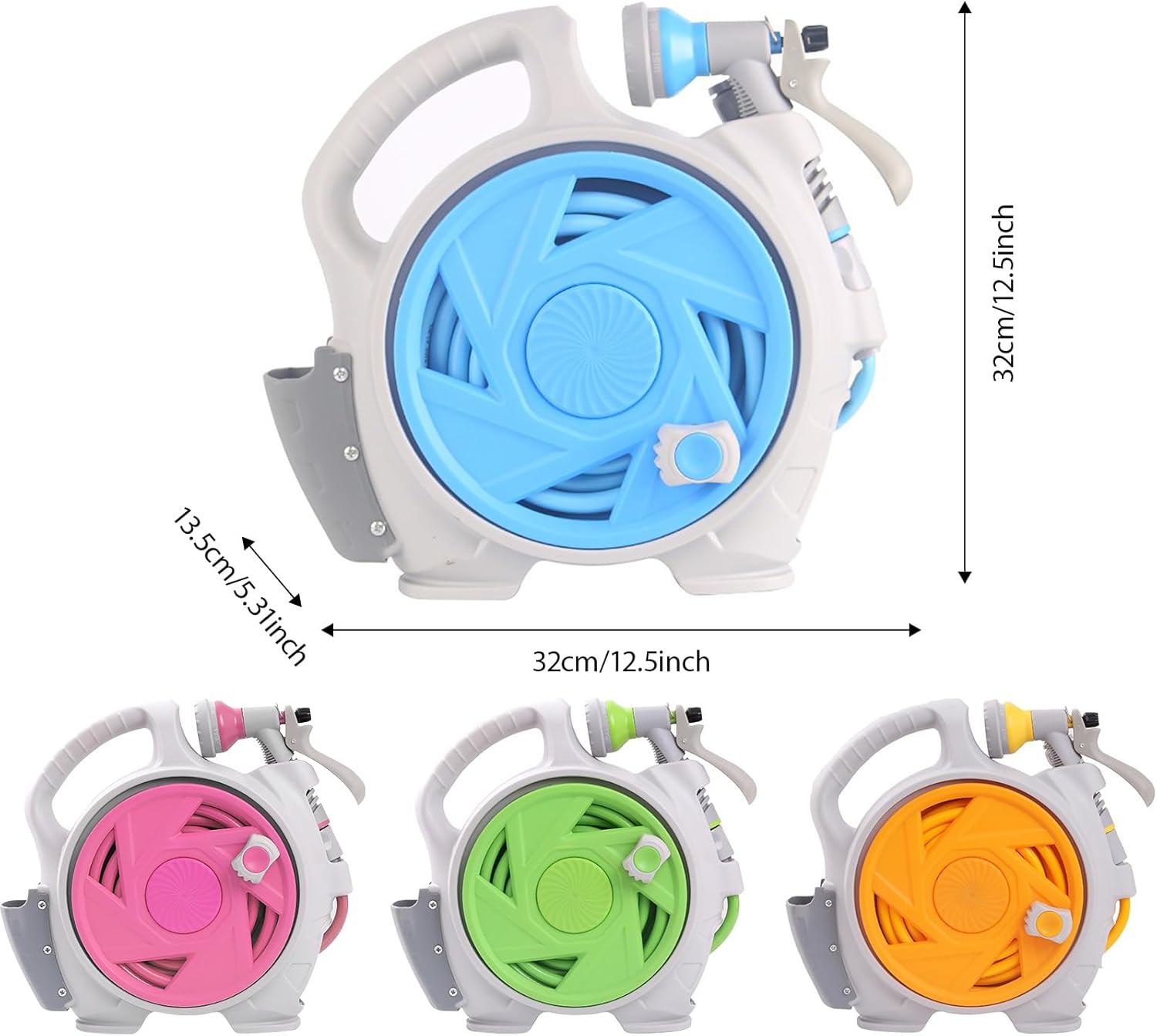 Efficiency Garden Hose Twist Automatic Coiling Mechanism for Effortless Storage and Approachability Permanent Outdoor Hose Storage