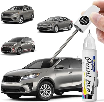 IM Titanium Silver Touch Up Paint Compatible with Kia