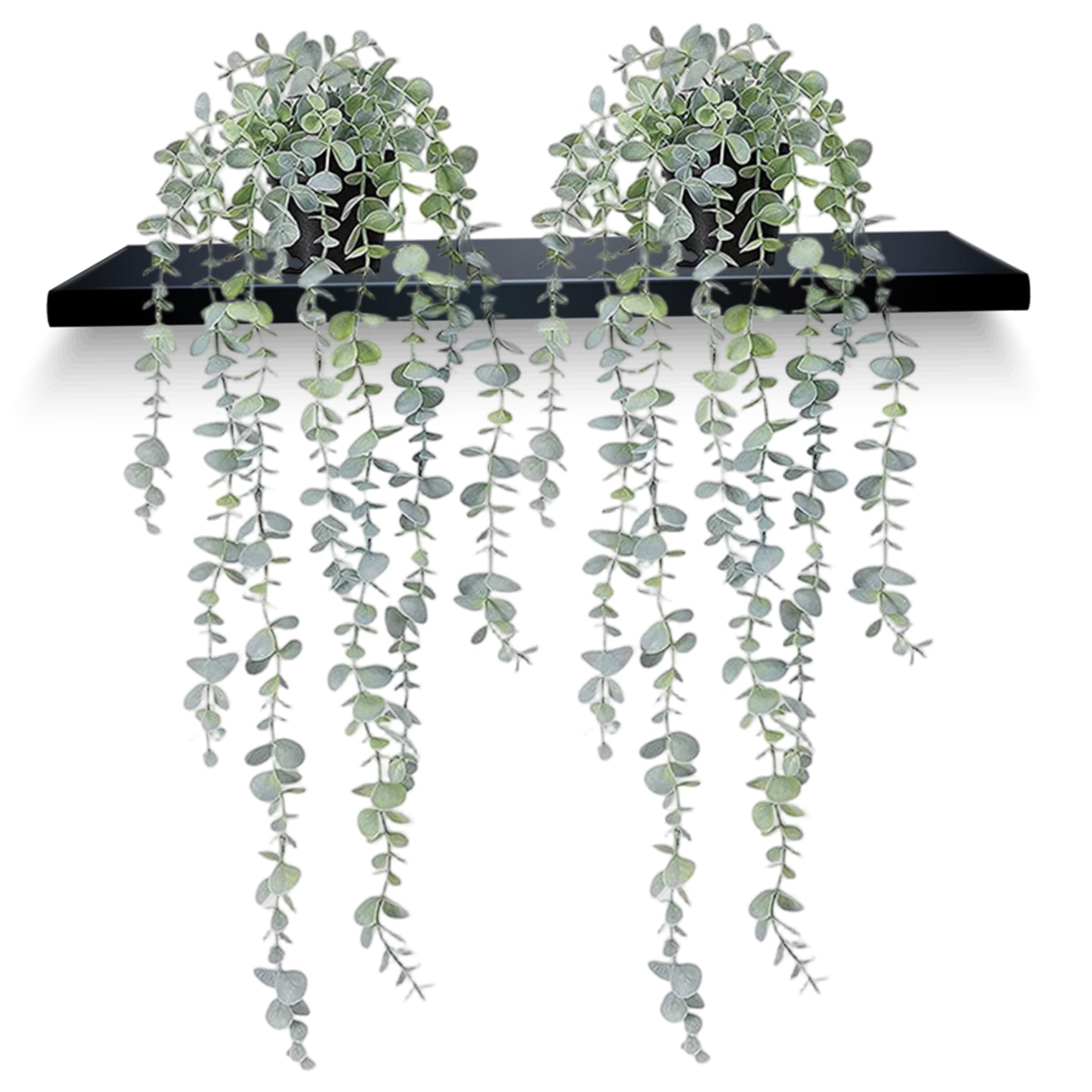 Plante artificielle suspendue eucalyptus : oubliez l'arrosage avec ces 2 fausses plantes déco
