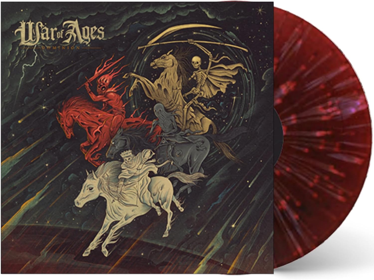 Dominion por War Of Ages — capa do álbum