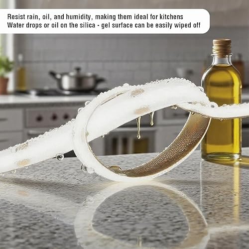 Miniatura 4 de Tira de luces LED COB regulable con alimentación USB, CRI93+6ft IP65, impermeable, COB, con atenuador para gabinete, estante espejo, iluminación