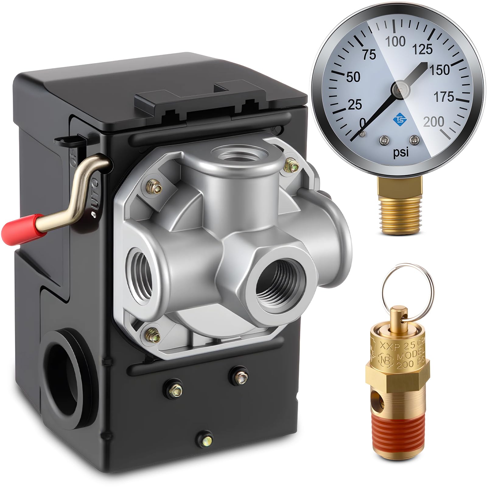 Dreyoo Air Compressor Pressure Switch - 135-175 PSI -1