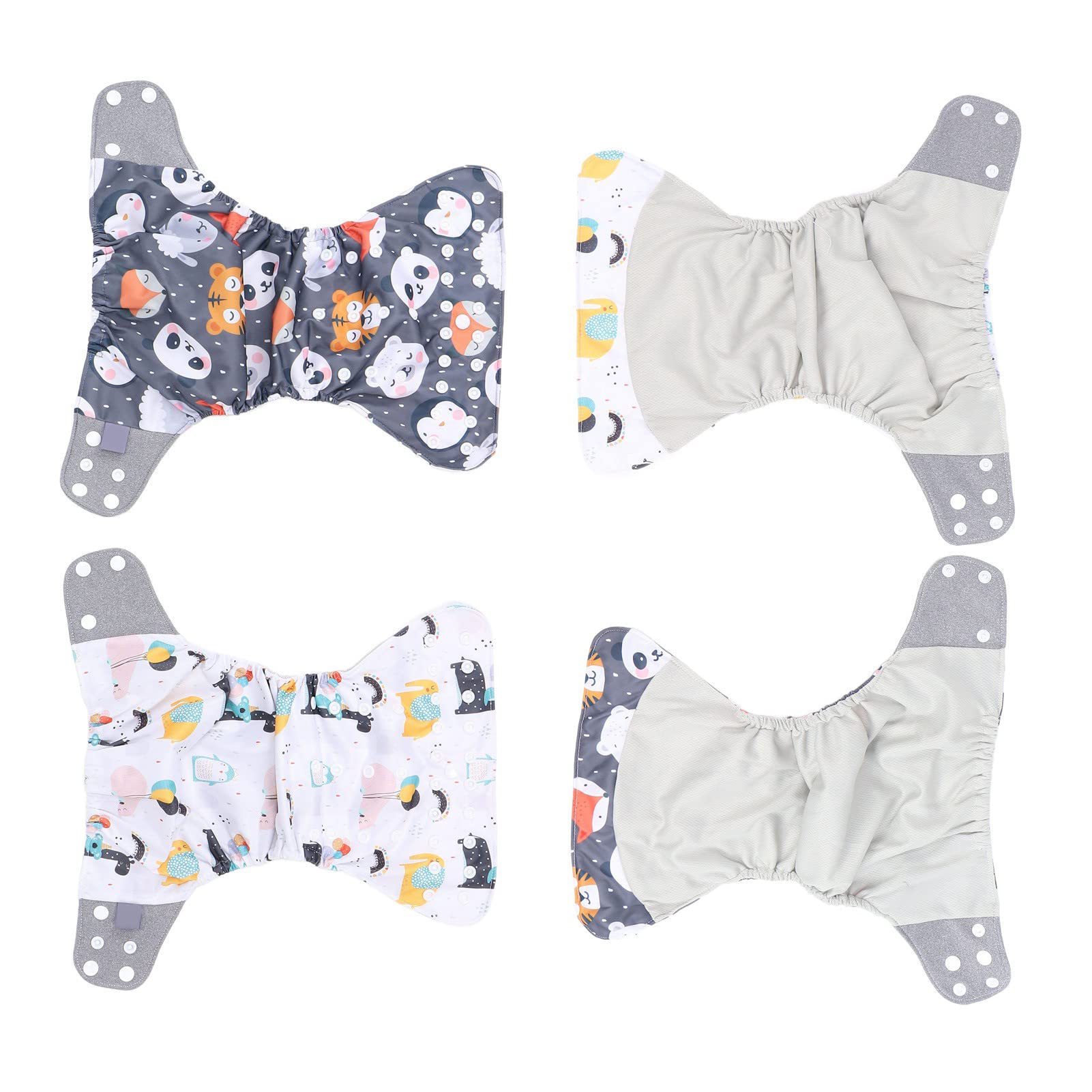 Stoffwindeln für Babys, Einheitsgröße, Baby-Stoff-Taschenwindeln, Wiederverwendbare Windeln, Waschbare Baby-Stoffwindeln, Stoffwindelhülle für Babys, Mädchen und